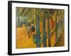 The Alyscamps, Arles, 1888-Vincent van Gogh-Framed Giclee Print