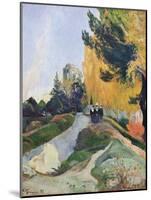 The Alyscamps, Arles-Paul Gauguin-Mounted Art Print