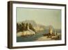 The Amalfitan Coast-William Raymond Dommersen-Framed Giclee Print