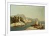 The Amalfitan Coast-William Raymond Dommersen-Framed Giclee Print