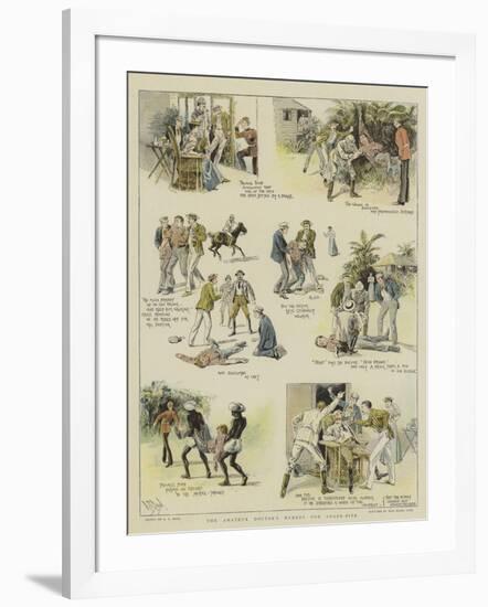 The Amateur Doctor's Remedy for Snake-Bite-Alexander Stuart Boyd-Framed Giclee Print