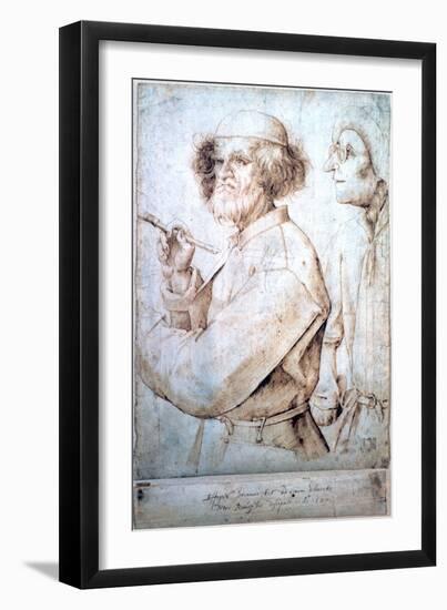 The Amateur Painter, C1562-Pieter Bruegel the Elder-Framed Giclee Print