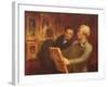 The Amateur Painter-Honore Daumier-Framed Giclee Print