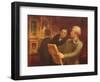 The Amateur Painter-Honore Daumier-Framed Giclee Print