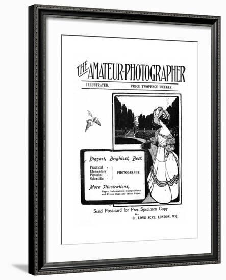 The Amateur Photographer Illustrated Advertisement-null-Framed Giclee Print