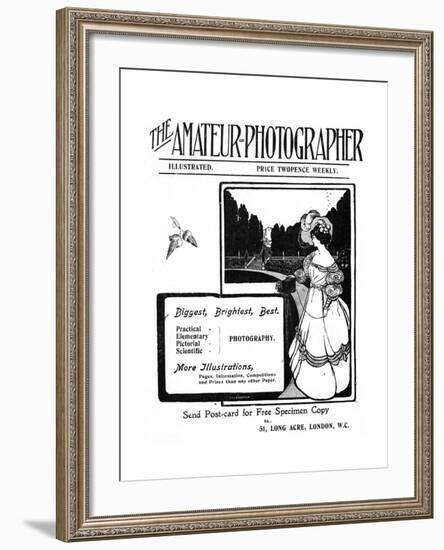 The Amateur Photographer Illustrated Advertisement-null-Framed Giclee Print