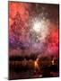 The Amazing Fireworks Display During the Night of Redentore Celebration in the Basin of St. Mark, V-Carlo Morucchio-Mounted Photographic Print