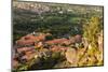 The amazing giant boulders in the village of Monsanto, Portugal-Mark A Johnson-Mounted Photographic Print