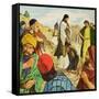 The Amazing Love of Jesus-Clive Uptton-Framed Stretched Canvas