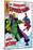 The Amazing Spider-Man No.66 Cover: Mysterio and Spider-Man Fighting-null-Mounted Poster