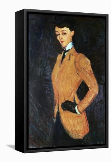 The Amazon, 1909-Amedeo Modigliani-Framed Stretched Canvas