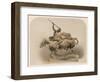 The Amazon, a Sculpture by Kiss Berlin of an Amazon Woman Spearing a Li-null-Framed Art Print