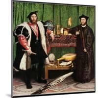 The Ambassadors, 1533-Hans Holbein the Younger-Mounted Giclee Print