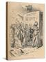 'The Ambassadors purchasing Aesculaplus', 1852-John Leech-Stretched Canvas