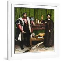 The Ambassadors-Hans Holbein the Younger-Framed Giclee Print