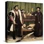 The Ambassadors-Hans Holbein the Younger-Stretched Canvas