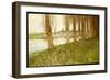 The Amber Vale, a Host of Golden Daffodils-John George Sowerby-Framed Giclee Print