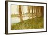 The Amber Vale, a Host of Golden Daffodils-John George Sowerby-Framed Giclee Print