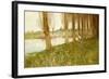 The Amber Vale, a Host of Golden Daffodils-John George Sowerby-Framed Giclee Print