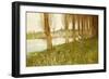 The Amber Vale, a Host of Golden Daffodils-John George Sowerby-Framed Giclee Print