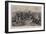 The Ambush at Koorn Spruit, a Gun Team Running Amok-John Charlton-Framed Giclee Print