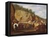 The Ambush, C. 1646-56 (Oil on Canvas)-Aniello Falcone-Framed Stretched Canvas