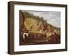 The Ambush, C. 1646-56 (Oil on Canvas)-Aniello Falcone-Framed Giclee Print