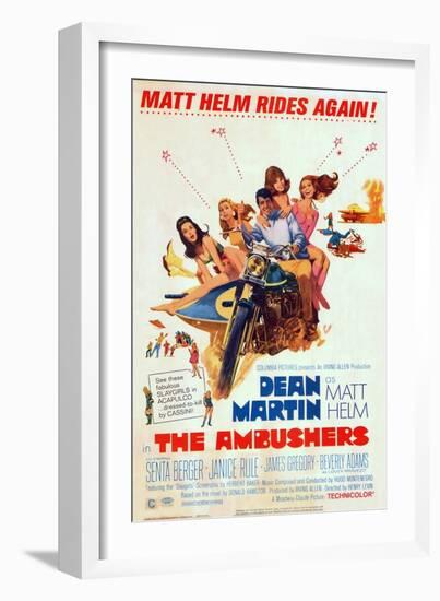 The Ambushers - Movie Poster Reproduction-null-Framed Photo