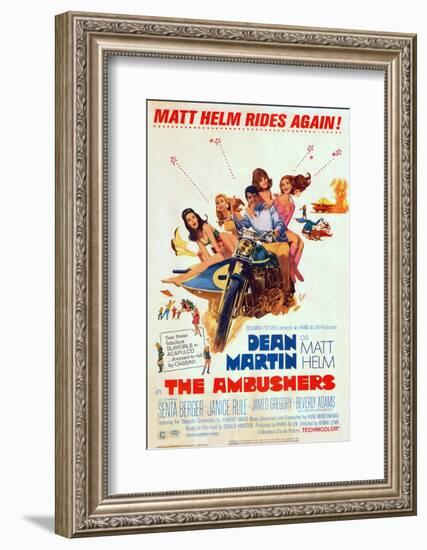 The Ambushers - Movie Poster Reproduction-null-Framed Photo