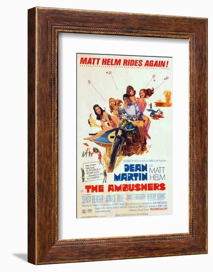 The Ambushers - Movie Poster Reproduction-null-Framed Photo