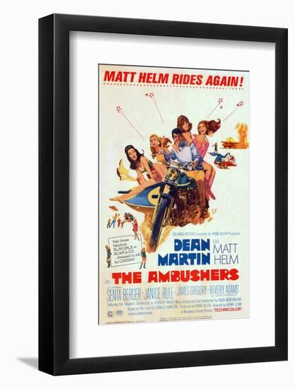 The Ambushers - Movie Poster Reproduction-null-Framed Photo