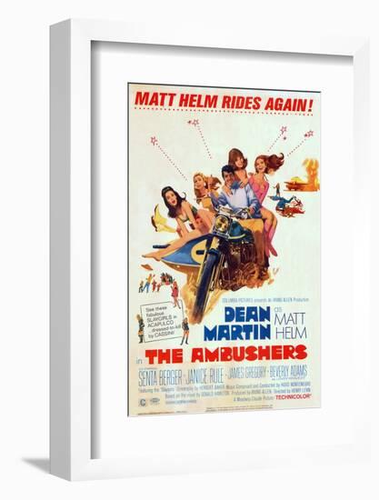 The Ambushers - Movie Poster Reproduction-null-Framed Photo