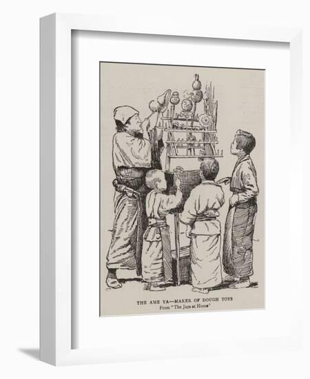 The Ame Ya, Maker of Dough Toys-null-Framed Giclee Print