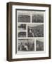 The Amenities of Exile, Boer Prisoners at Diyatalawa Camp, Ceylon-null-Framed Premium Giclee Print