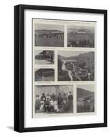 The Amenities of Exile, Boer Prisoners at Diyatalawa Camp, Ceylon-null-Framed Giclee Print