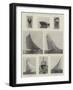 The America Cup, the Yachts and their Captains-null-Framed Giclee Print