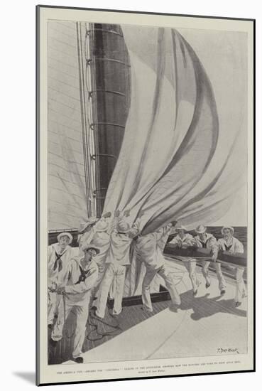 The America Cup-T. Dart Walker-Mounted Giclee Print
