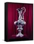 The America's Cup Yachting Trophy in the New York Yacht Club's Trophy Room-Dmitri Kessel-Framed Stretched Canvas