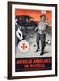 The American Ambulance in Russia, C.1917-null-Framed Giclee Print