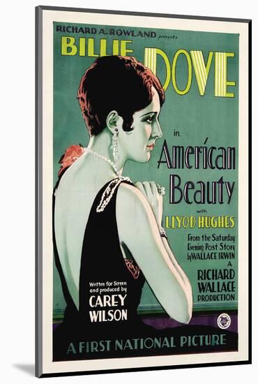 The American Beauty - 1927-null-Mounted Giclee Print
