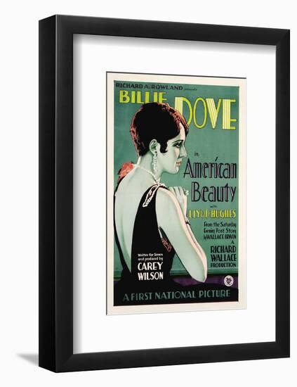 The American Beauty - 1927-null-Framed Giclee Print