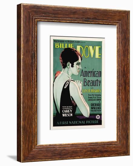 The American Beauty - 1927-null-Framed Giclee Print