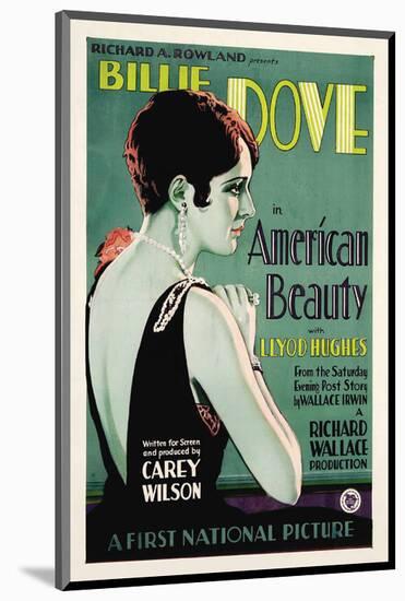 The American Beauty - 1927-null-Mounted Giclee Print