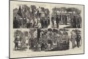 The American Centennial Celebration, Decoration Day at Philadelphia-Joseph Nash-Mounted Giclee Print