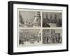 The American Centennial Celebrations, Sketches at Philadelphia-null-Framed Giclee Print