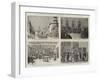 The American Centennial Celebrations, Sketches at Philadelphia-null-Framed Giclee Print