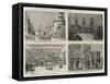 The American Centennial Celebrations, Sketches at Philadelphia-null-Framed Stretched Canvas