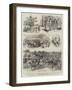 The American Centennial Celebrations, Sketches at Philadelphia-null-Framed Giclee Print