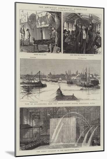 The American Centennial Exhibition-Alfred Chantrey Corbould-Mounted Giclee Print