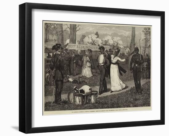 The American Centennial Festival Exhibition-Felix Regamey-Framed Giclee Print